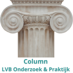 Column (zuil) ter illustratie bij redactionele column